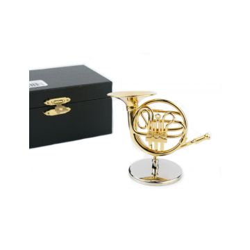 Miniatura Corno 10cm con custodia Agifty