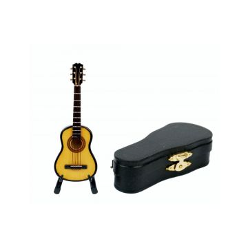 Miniatura Chitarra classica 10cm con custodia Agifty