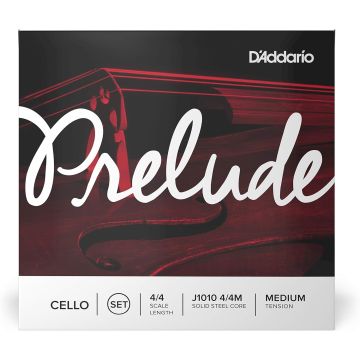 Corde Violoncello 4/4 D`Addario Prelude J1010 medium