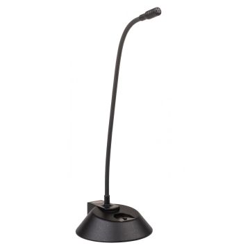 Microfono collo d'oca JB Systems JB33 con base con interruttore