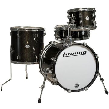 Ludwig Breakbeats Questlove 16" 4pz black sparkle