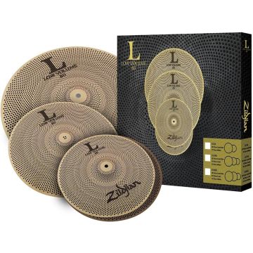 Set Piatti Zildjian L80 Low Volume LV348 Hi-Hat 13+Ride 18"+Crash 14"