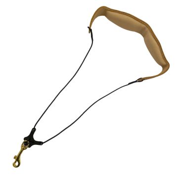 Cebulla Sax Strap M Deluxe brown small adjuster fibre
