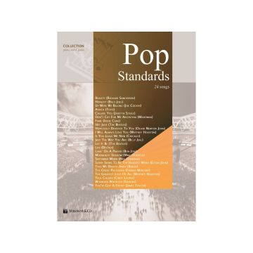 Pop standards collection piano/voce/chitarra 