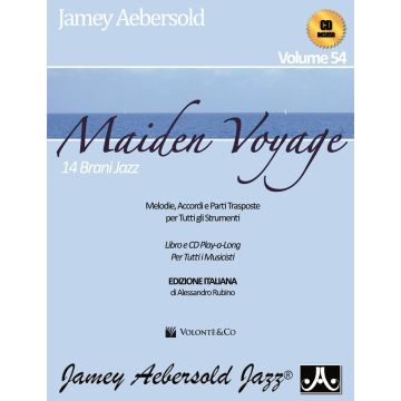 Maiden Voyage - Vol. 54 + cd Trad. Italiana Autore Aebersold, Jamey