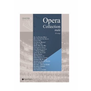 Opera Collection Male piano, voce, chitarra 20 canzoni 