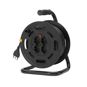 Avvolgicavo Vimar multipresa 16A 4 uscite universali 30mt
