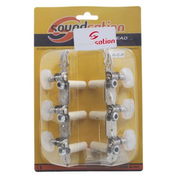 Meccaniche chitarra classica Soundsation SMH-C-P chrome 3+3