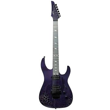 Legator Ninja Crackle Series N6FR-PCR Purple Chitarra Elettrica