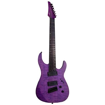 Legator Ninja Super Shred N7FSS-PR purple Chitarra Elettrica 7 corde con borsa