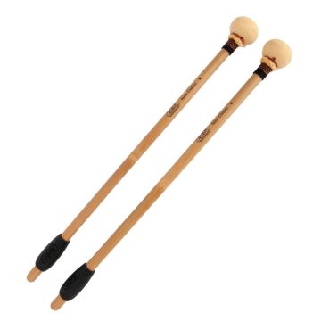 Mallets Timpani Adams NC9 New Classic bamboo chamois on wood