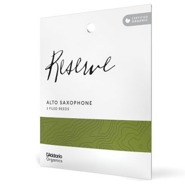 Ance Sax Alto D'Addario Reserve Organic filed 3pz n.3
