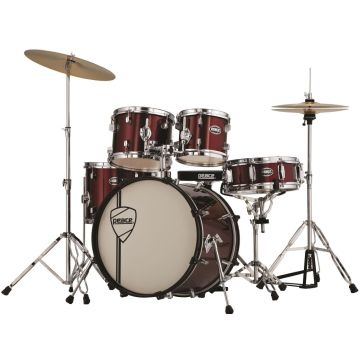 Peace Vulcanian 22" 5pz Hw+Cymb Wine Red