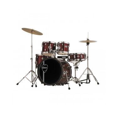 Batteria Peace Vulcanian DP-105 20" 5pz hardware piatti sgabello WINE RED
