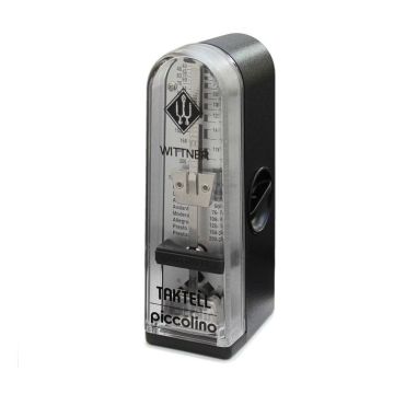 Metronomo Wittner Taktell Piccolino 890 Plastica Nero