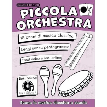 Piccola Orchestra Suona la musica Classica a scuola Maestro Libero