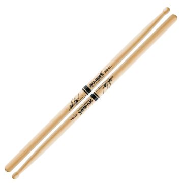 Bacchette Promark Hickory 808L Ian Paice Punta Legno Rotonda 