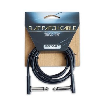 Cavo patch 120cm Rockboard Flat RBO CAB PC F TRS 120 BK