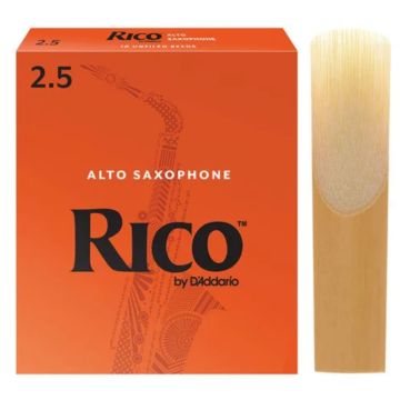 Ancia Sax Alto Rico Unfiled Reed n.2,5 singola