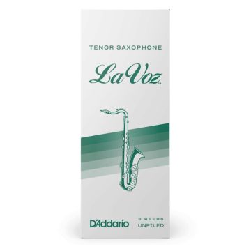 Ance Sax Tenore La Voz By D'Addario Medium Hard 5pz 