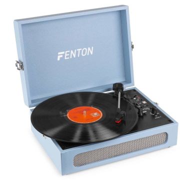 Fenton RP118E Giradischi bluetooth blue