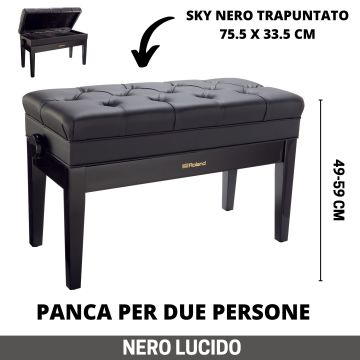 Roland doppia RPB-D500PE Polished Ebony