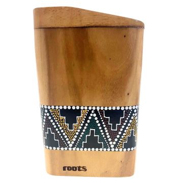 Didgeridoo Roots Percussion painted art  D