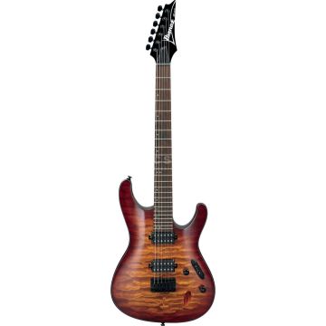 Chitarra Elettrica Ibanez S621QM-DEB dragon eye burst