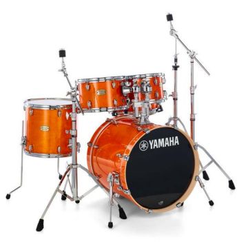 "Batteria Yamaha Stage Custom Birch 22"" 5pz Hardware HONEY AMBER"