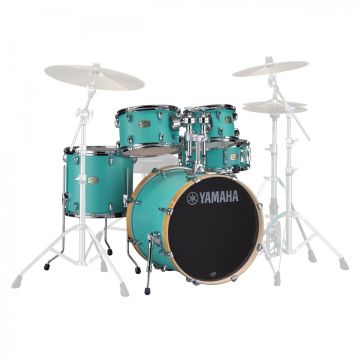 Yamaha Stage Custom Birch 22" 5pz matte surf green