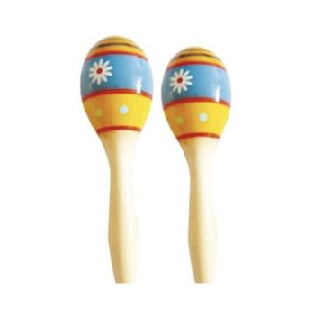 Maracas mini LF M8-1H coppia legno 16cm