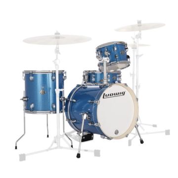 Ludwig Breakbeats Questlove 16" 4 pz Blue Sparkle