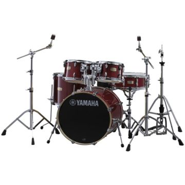 Yamaha Stage Custom Birch 20"  5pz Hardware CRANBERRY RED