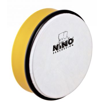 NINO4Y Tamburello 6" abs giallo con battente 