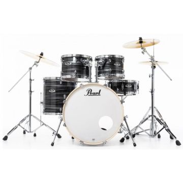 Pearl Export Fusion 22" 5pz Hardware e Piatti graphite silver twist