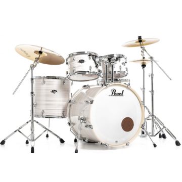 Pearl Export Fusion 22" 5pz Hardware e Piatti slipstream white