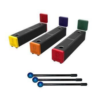 Set piastre armoniche Remo Hrmony Bars 3pz 6note con battenti