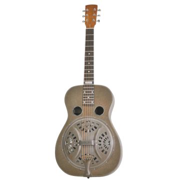 National Reso-Phonic Scheerhorn S-1 weathered steel round neck