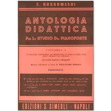 Antologia Didattica Cat. A Vol 2 F. Rossomandi