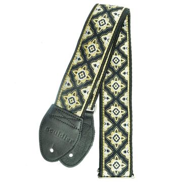 Souldier Regal black Tracolla chitarra 4,5cm