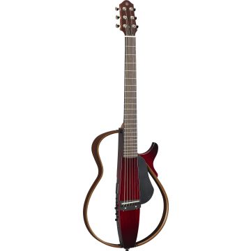 Chitarra Acustica Elettrificata Silent Yamaha SLG200S crimson red con borsa auricolari