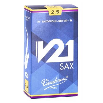 Sax Alto Vandoren V21 n.2,5 10pz 