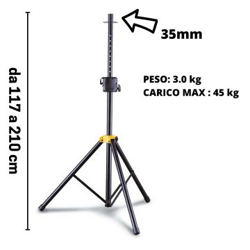 Supporto Casse Hercules SS400 B 