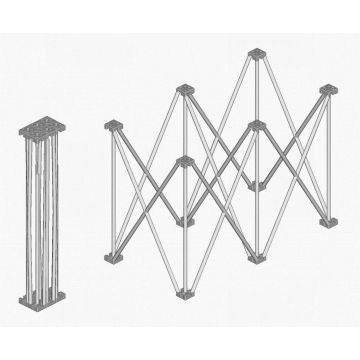 Titan Stage SR5580 Struttura H80 50x50 cm