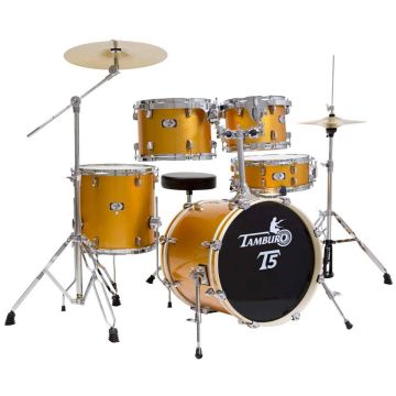 Tamburo T5 16" 5pz YELLOW SPARKLE