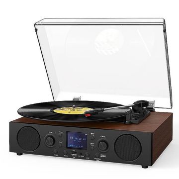Giradischi Audizio Tulsa Record Player Centre DAB/BT