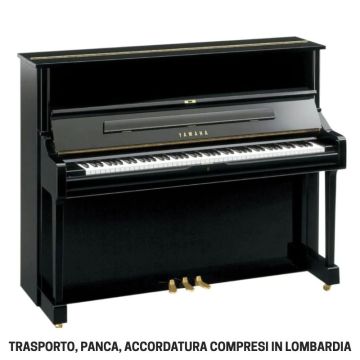 YAMAHA U1H RICONDIZIONATO CERTIFICATO YPS NERO LUCIDO 2121193
