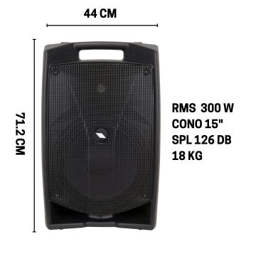 Diffusore Proel V15PLUS 600w - 15"