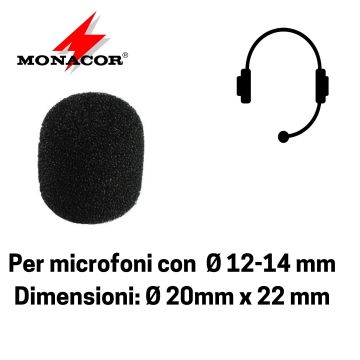 Antivento MONACOR WS-20 - 20x22mm  