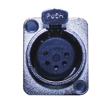 XLR da pannello femmina 5 poli Proel